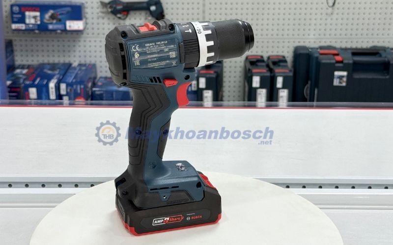 Bosch GSB 18V-52 (1 pin) được trang bị pin và sạc chính hãng Bosch