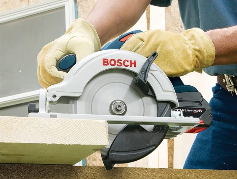 Ứng dụng của máy cưa đĩa Bosch