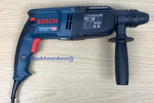 Bosch GBH 2-26 RE thiết kế dạng cầm tay gọn nhẹ 