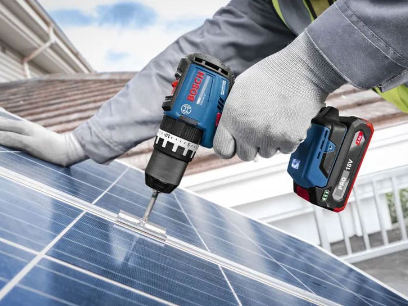 GSB 18V-52 tích hợp 3 chế độ làm việc, hoạt động mạnh mẽ