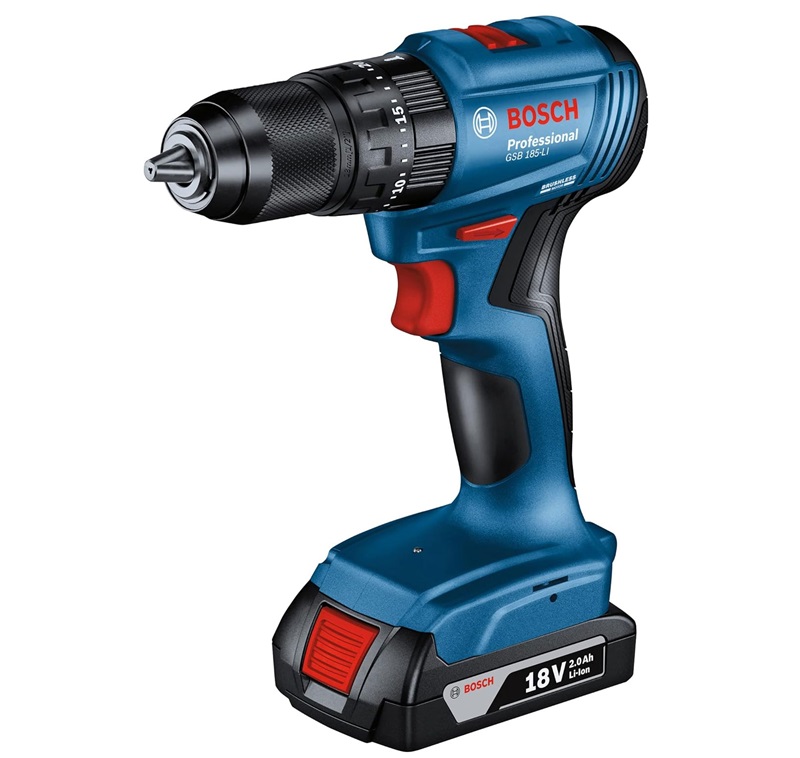 Bosch GSB 185-Li bền chắc, tuổi thọ cao