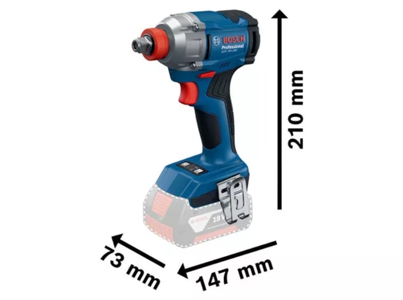 Bosch GDX 18V-285 có chọn tốc độ siết