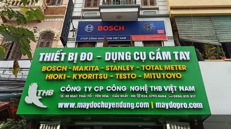 Công ty THB Việt Nam bán máy khoan bê tông Bosch chính hãng