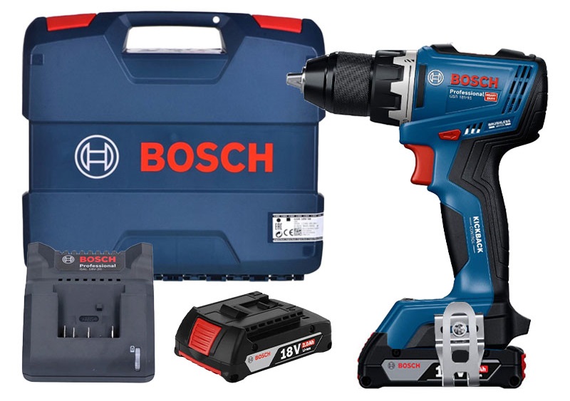 Bosch GSR 18V-65 thiết kế chắc chắn dễ sử dụng