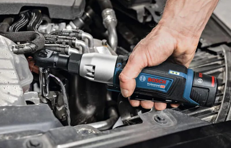 Máy vặn bu lông pin Bosch GRC 12V-60 Solo siết tháo nhanh, mạnh mẽ
