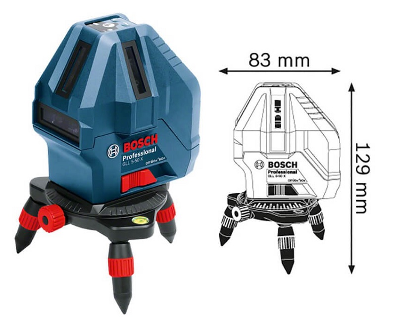 Máy cân mực laser Bosch GLL 5-50 X