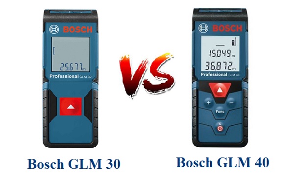 So sánh độ bền của Bosch GLM 30 và GLM 40