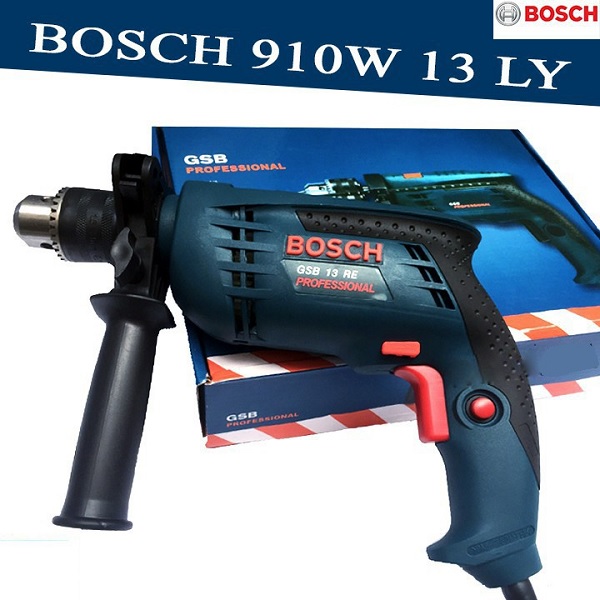 Máy khoan Bosch 910W có công suất làm việc yếu