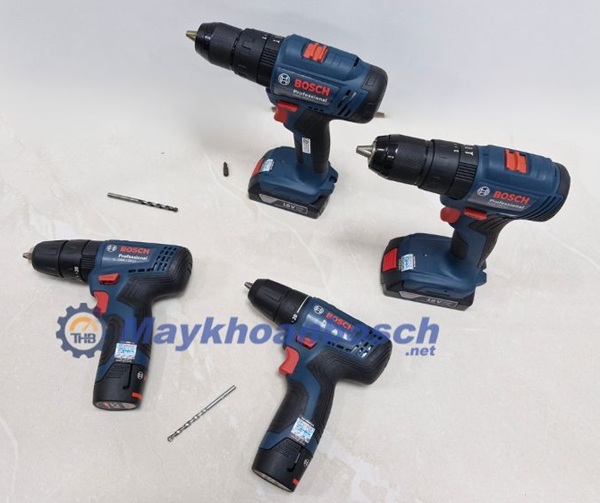 Tư vấn máy khoan pin hãng Bosch chất lượng, giá thành hợp lý