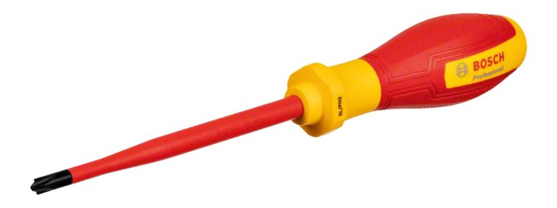 Tua vít cách điện VDE đầu SL/PH2 Bosch 1600A02ND5