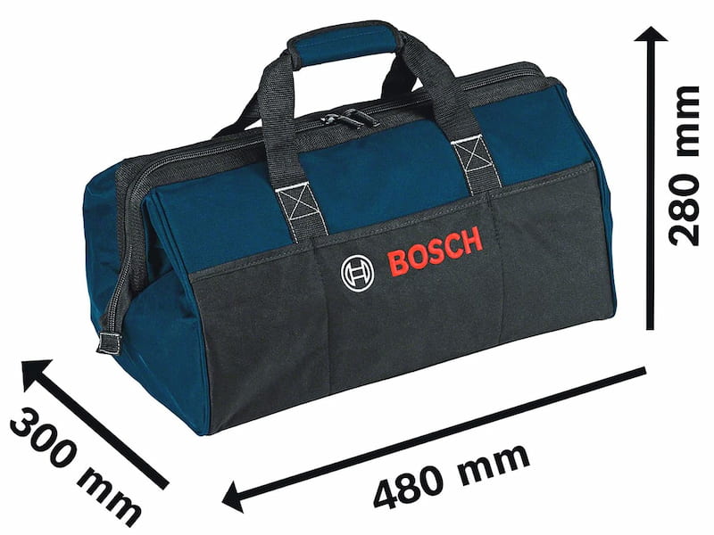 Bosch 1619BZ0100 có kích thước rộng 48x30x28cm