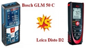 Máy đo khoảng cách Leica Disto D2 và Bosch GLM 50 C nên mua loại nào?