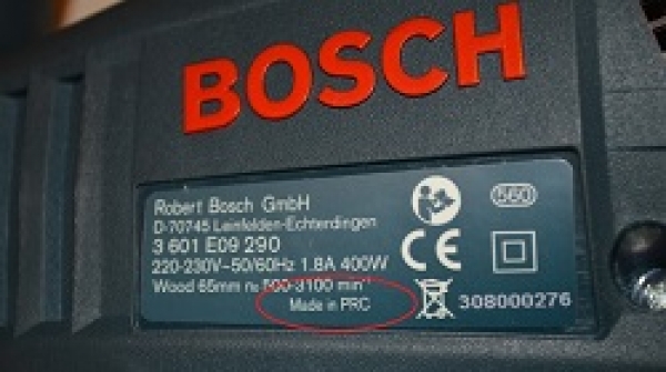 Made in Prc nghĩa là gì? Máy khoan Bosch Made in Prc có tốt không?