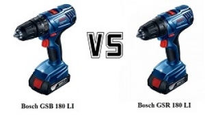 Điểm giống và khác nhau của khoan pin Bosch GSB 180 LI và GSR 180 LI