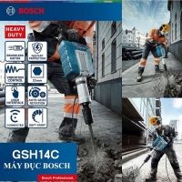 Máy đục bê tông Bosch GSH 14 VC