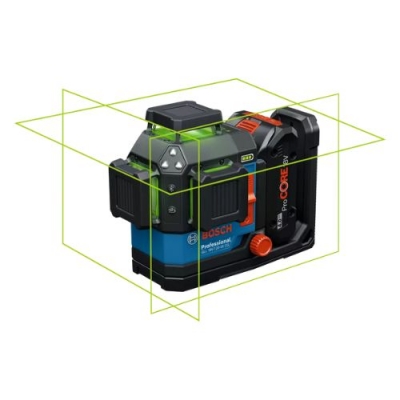 Máy cân bằng Laser xanh 3D GLL 18V-120-33 CG 